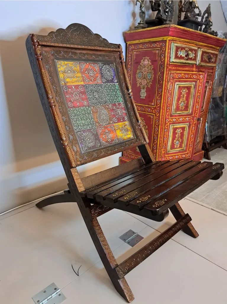 Chaise Pliante Fait Main à Jaipur