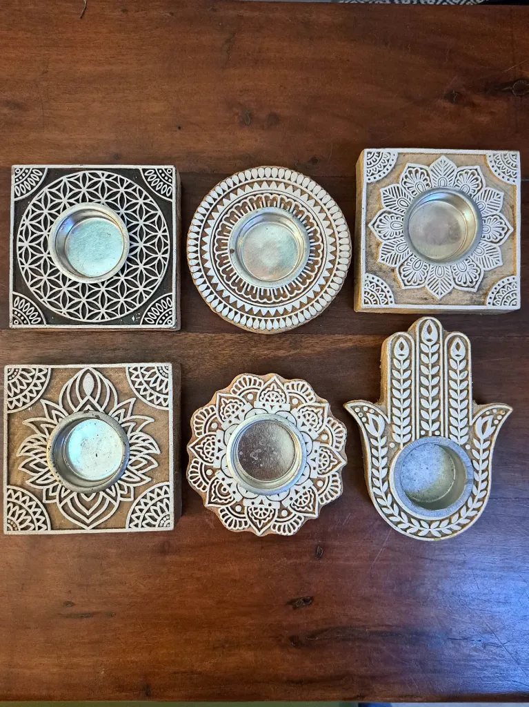 Porte-Bougie BlockPrint