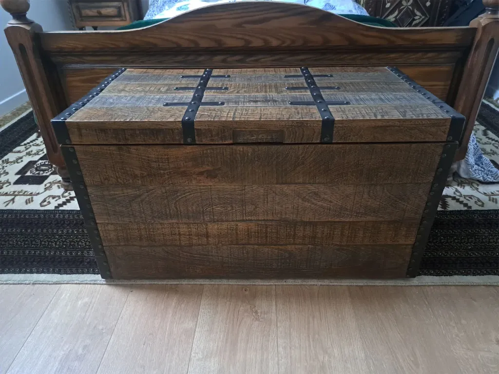 Coffre en Bois de Sheesham